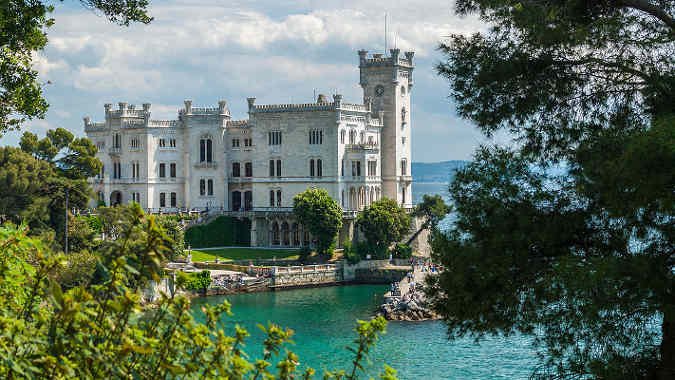 Three beautiful Italian castles to visit - Castello di Miramare