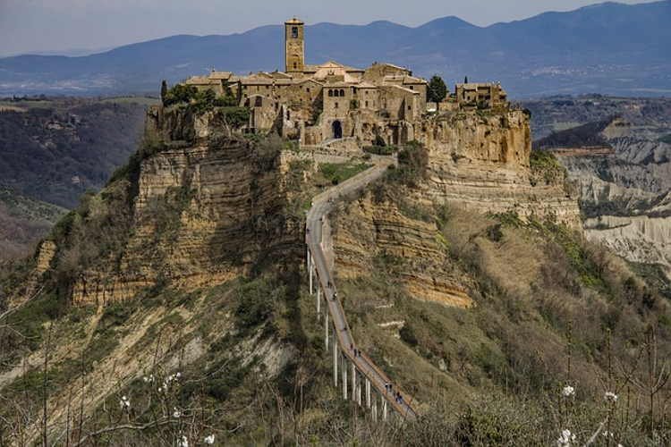 Visit the breathtaking town of Bagnoregio in Italy