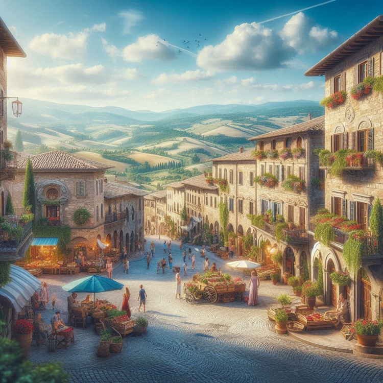 Italian medieval villages