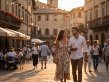 Italian 'Passeggiata'