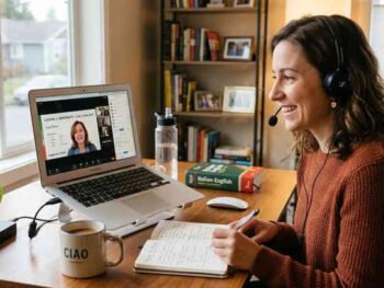 What to Expect From Your First Online Italian Lesson